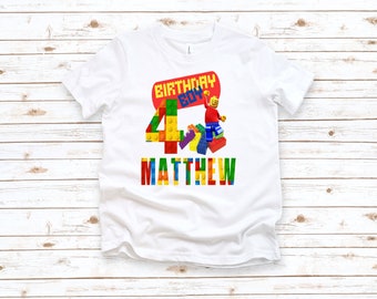 Download Lego Birthday Shirt Etsy