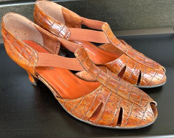 Vintage shoes in a 40s look US size 7 from RE.MIX