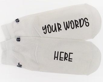 Personalized Socks, If You Can Read This Socks, Custom Text Socks, Add Your Own Text, Customized Socks, Gift Socks, Thoughtful Care Socks