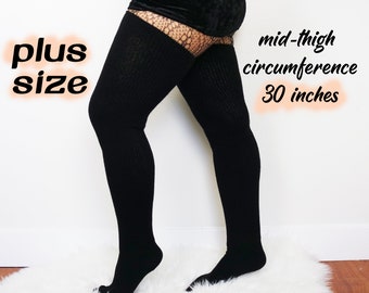 Plus Size Stockings Etsy