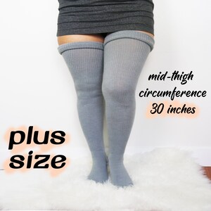 mid thigh high socks