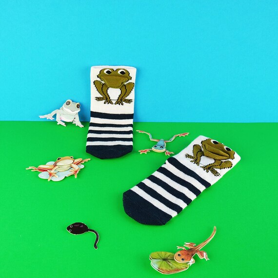 Chaussettes bébé, chaussette nouveau-né pour bébés garçons, bonneterie  rayée marine grenouille 3D, chaussettes bébé requin bébé, 0-6, 6-12, 12-18  mois, chaussettes animaux -  France