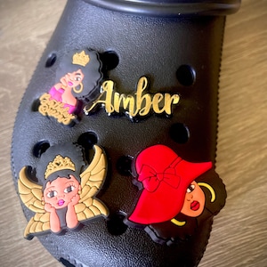 Personalized Name Shoe Charm