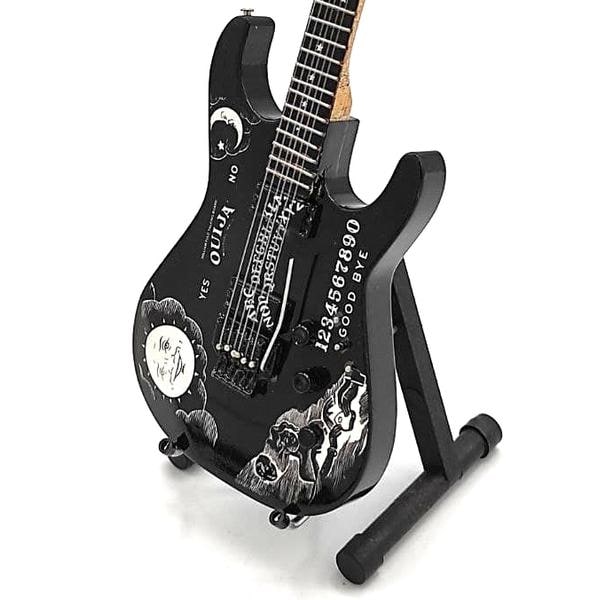 METALLICA KIRK HAMMETT Miniature Ouija Guitar Free Stand Gift Art