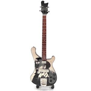 MOTORHEAD LEMMY KILMISTER Mini Bass Guitar Memorabilia Free Stand Gift