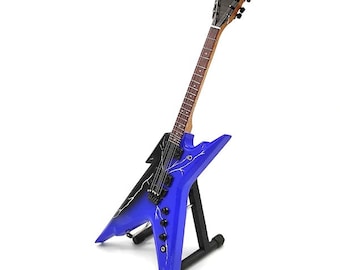 DIMEBAG DARRELL PANTERA Mini Lightning Guitar Memorabilia Free Stand Gift