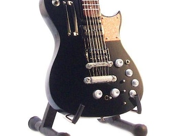 Mini Guitar MUSE MATT BELLAMY Memorabilia Free Stand Display Gift