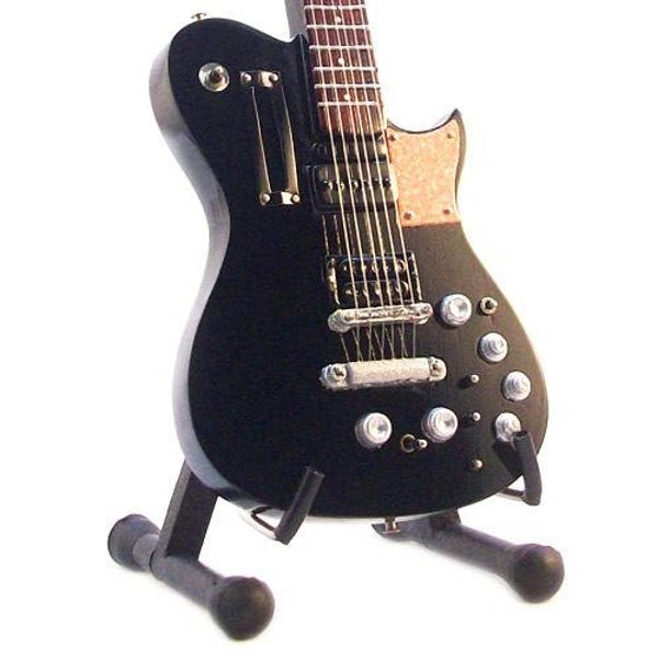 Mini Gitarre MUSE MATT BELLAMY Erinnerungsstücke Free Stand Display Geschenk