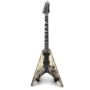 Mini Angel Wings-gitaar MEGADETH DAVE MUSTAINE Memorabilia gratis standaard cadeau