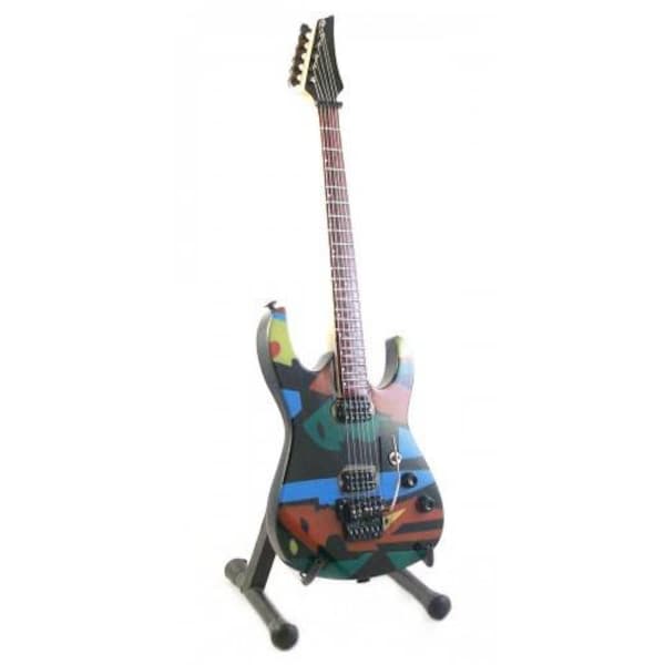 DREAM THEATER John Petrucci Mini Picasso Guitare souvenirs cadeau présentoir gratuit