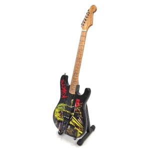 IRON MAIDEN Eddie Mini Killers Guitar with Stand Display Gift Art