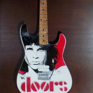 JIM MORRISON The DOORS Mini Guitar and Stand Gift Display