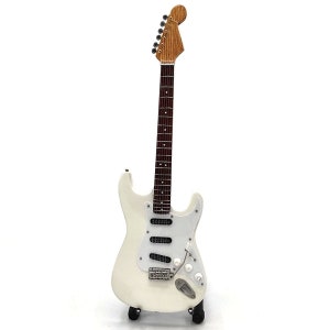 DEEP PURPLE RAINBOW Ritchie Blackmore Mini Guitar Memorabilia Free Stand Display Gift