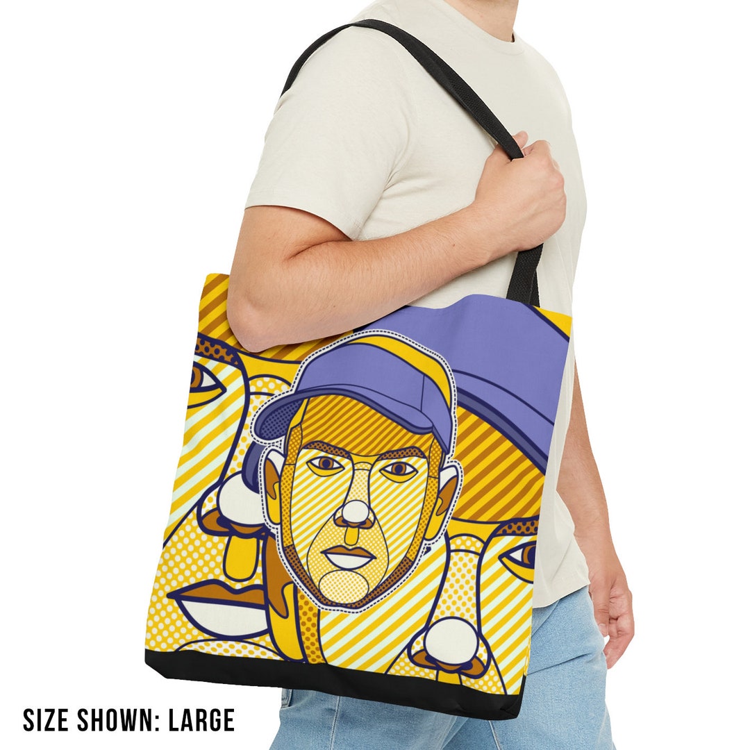 Oldschool Hip Hop Eminem Tote Bag Hip-hop Slim Shady Pop Art Old School ...