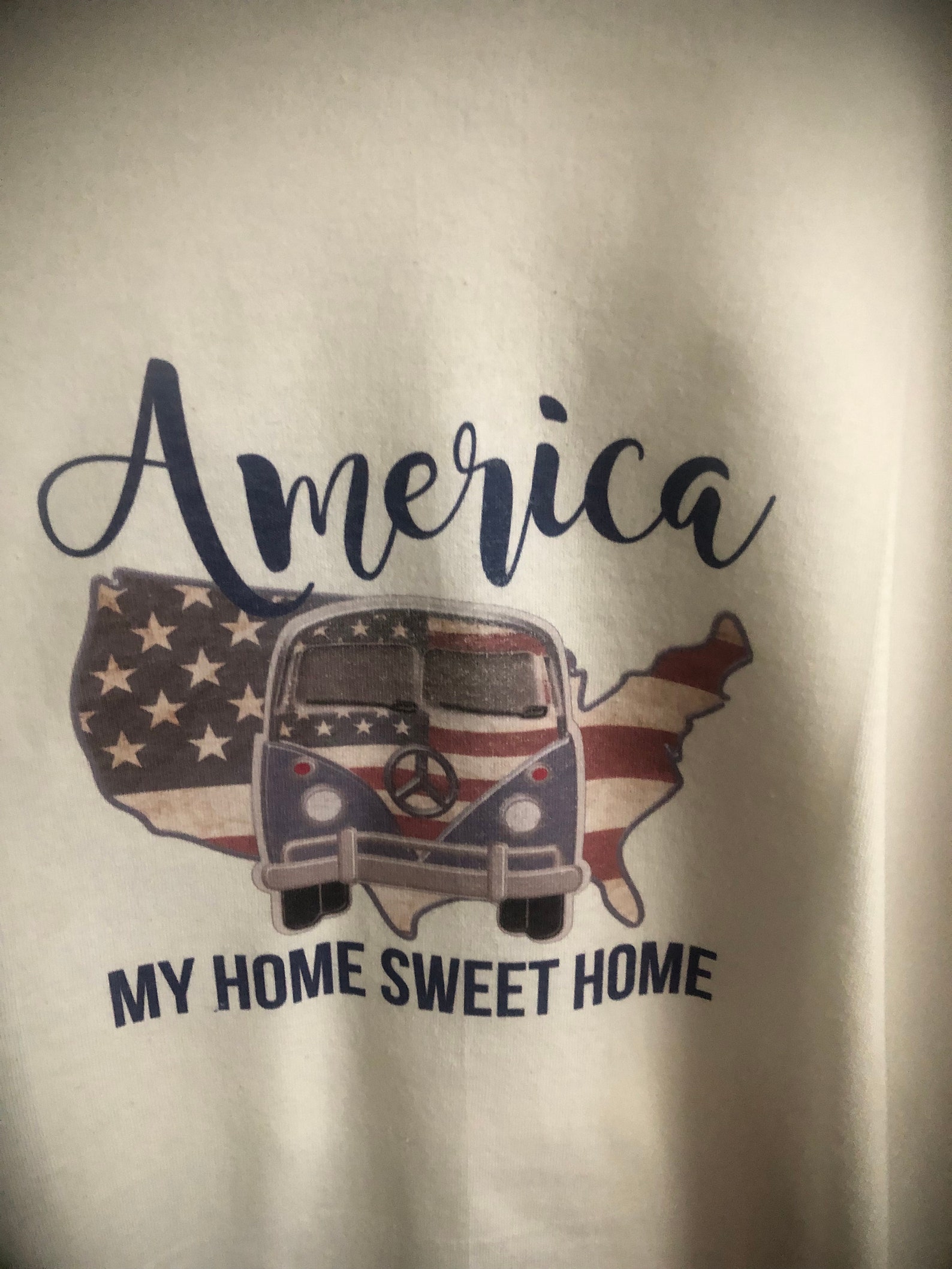 America Home Sweet Home T-shirt - Etsy
