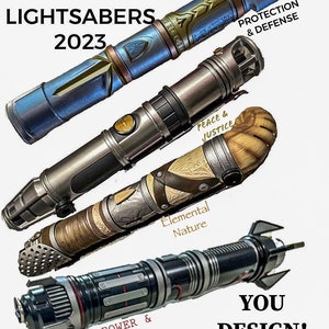 Savi’s Workshop Complete Lightsaber YOU DESIGN! Galaxy’s Edge Star Wars Disney