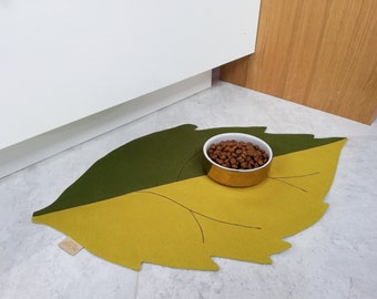 Podkładka pod miskę dla zwierząt, mata pod miskę dla zwierząt, prezent dla zwierzaka, dwustronna mata pod miskę z jedzeniem dla zwierząt, mata pod miskę dla kota, mata pod psa, maty dla zwierząt, podkładki pod miski dla zwierząt