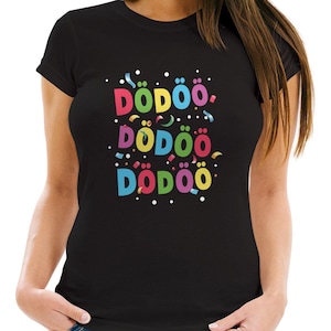 Ladies T-Shirt Mardi Gras Confetti Saying Party Celebration Fun Shirt for Women Moonworks®
