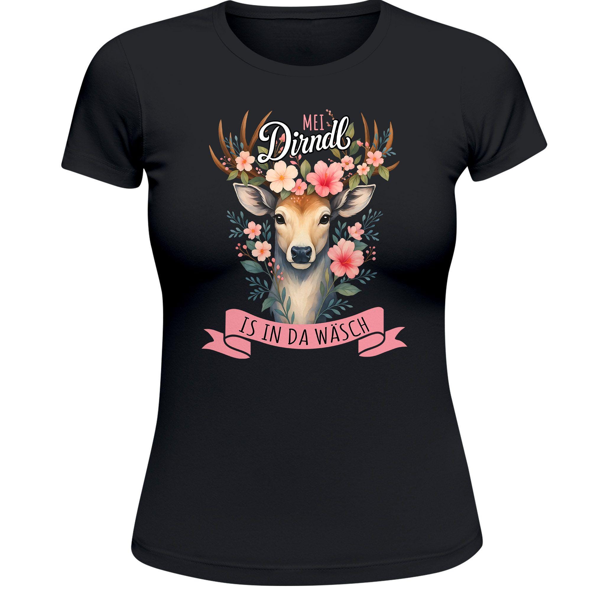 Women's Slim Fit Black & White T-Shirt By MoonWorks | Short Sleeve Cotton Shirt, Model 9252