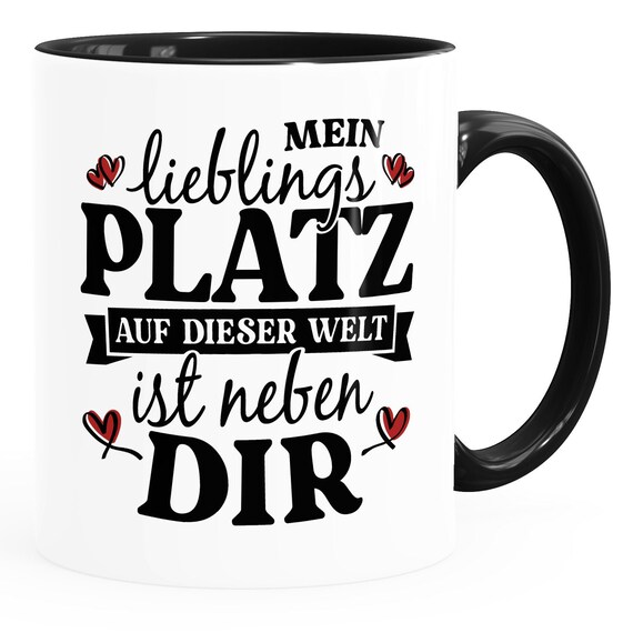 Moonworks Keramik-Tasse Mit Lustigem Spruch – „Ich Bin Nicht Eifersüchtig, Aber…“, 325 Ml, Spülmaschinengeeignet