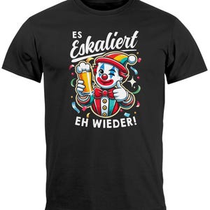 Men&#39;s T-Shirt Mardi Gras Carnival Party It Escalates Anyway Saying Funny Men Funshirt Moonworks®