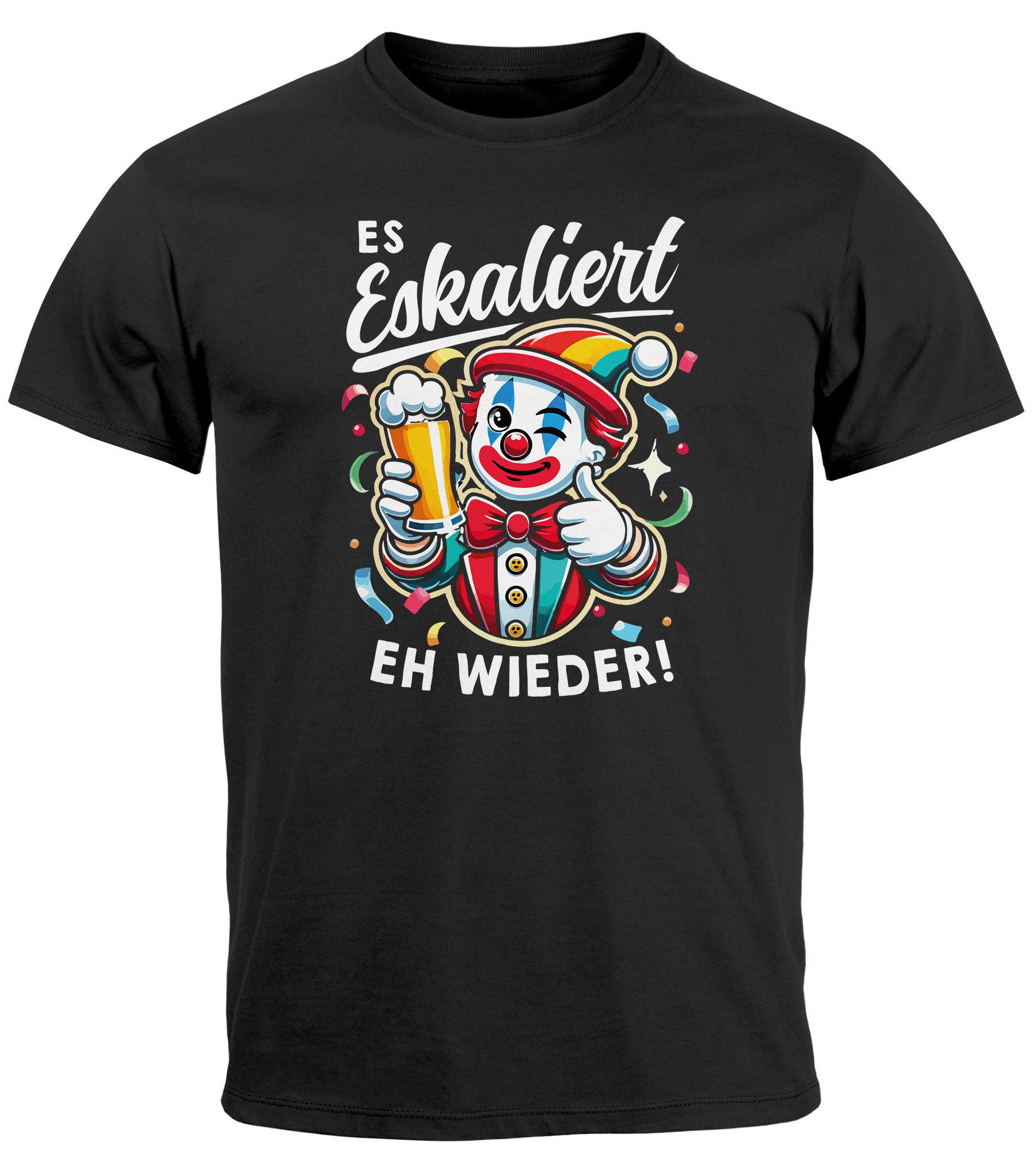 Men's T-Shirt Mardi Gras Carnival Party It Escalates Anyway Saying Funny Men Funshirt Moonworks®