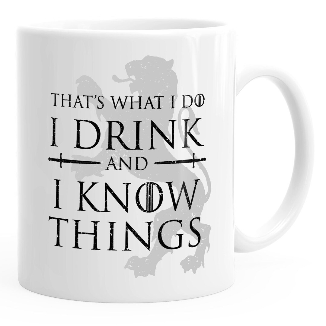 MoonWorks® Coffee Mug With Saying "Irgendwas Sticht Mit Hasi Nicht - View #3