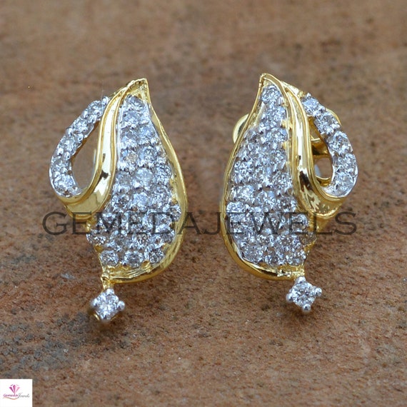 Micro Diamond Stud Earrings Kelly Bello Design®