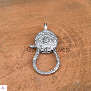 Jewellery Finding In 925 Sterling Silver, Lobster Claw Trigger Clasp, 8mm, 10mm, 12mm, 16mm - Foto 8