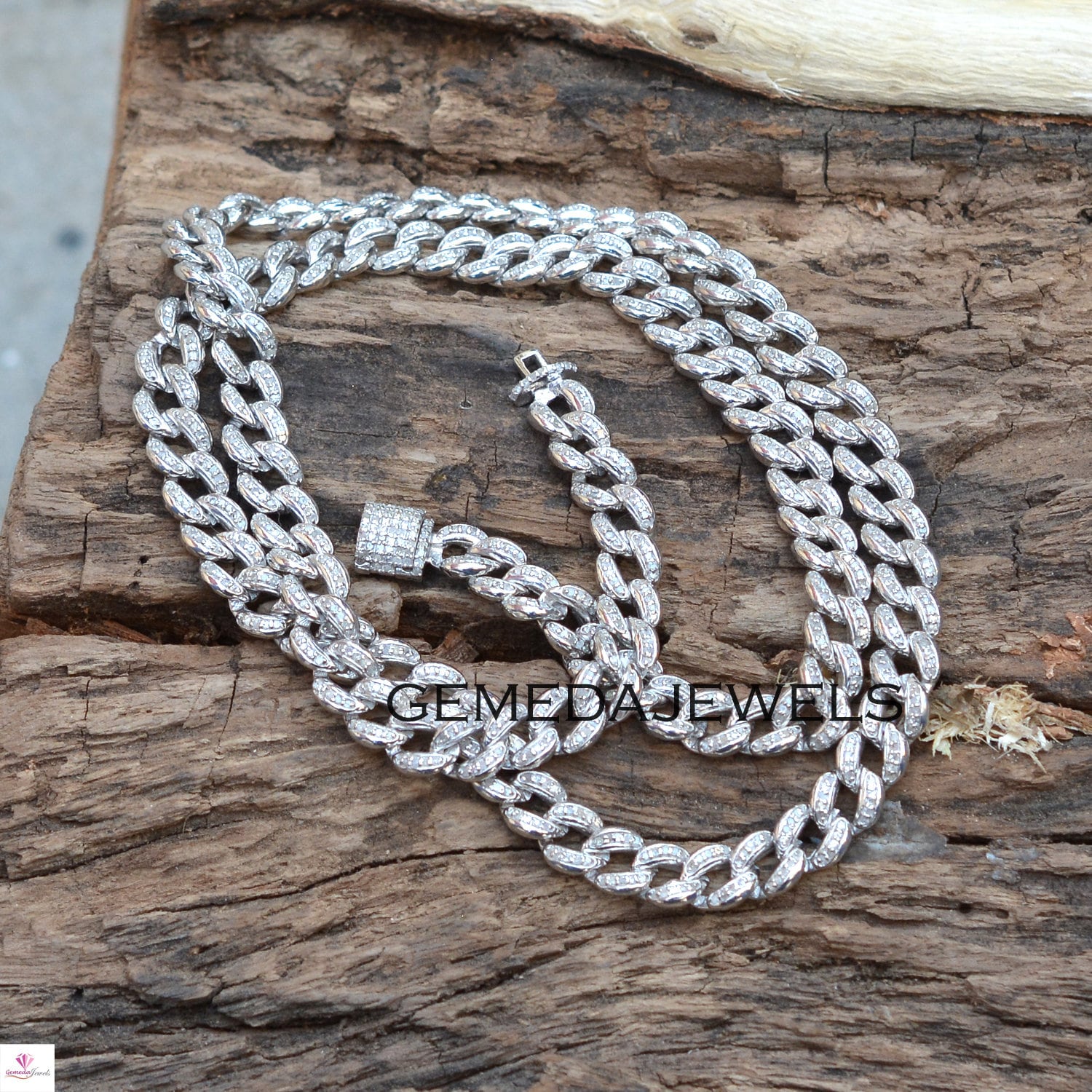 Silver Thin Mens Chain Cuban Necklace Stainless Steel Chain - 16 18 20 22 24 26 - Mens Jewelry - Mens Necklace Chain - Gifts for Men