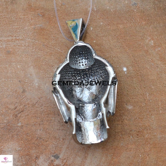 Diamond buddha necklace deals