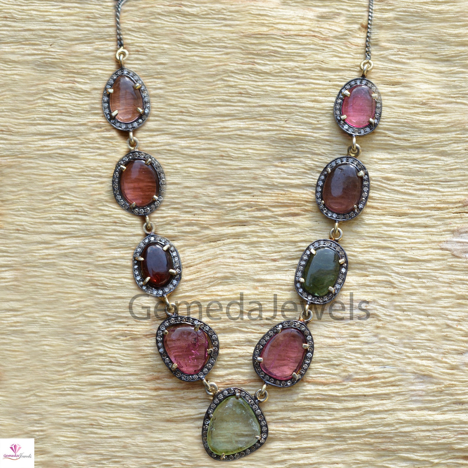 219J Tourmaline Necklace main image 0
