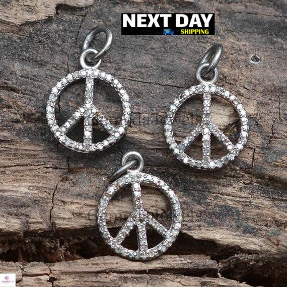 Pave diamond best sale charms