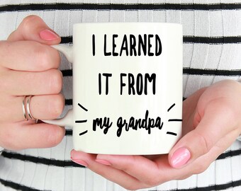 Gift for Grandpa, Grandpa Coffee Mug, Father's Day GIft, Coffee Mug for Grandpa, New Grandpa Gift