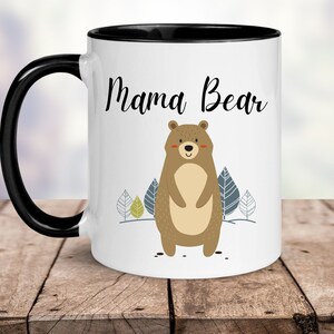 Gift For New Mom, Mama Bear Mug, Mother&#39;s Day Mug, Gift for Mom, Mug for Mom, Baby Shower Gift, Bear Mug, Baby Announcement
