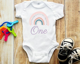 1st Birthday Girl Outfit, 1st Birthday Girl, Baby Girl First Birthday, First Birthday Outfit , Rainbow 1st Birthday, Turning One Outfit