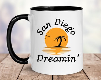 San Diego Mug Etsy