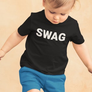 Swag Toddler Shirt, Toddler Boy Clothing, Trendy Toddler Boy Clothes, Toddler Birthday Gift, Funny Boy Shirts, Graphic Tees for Boys