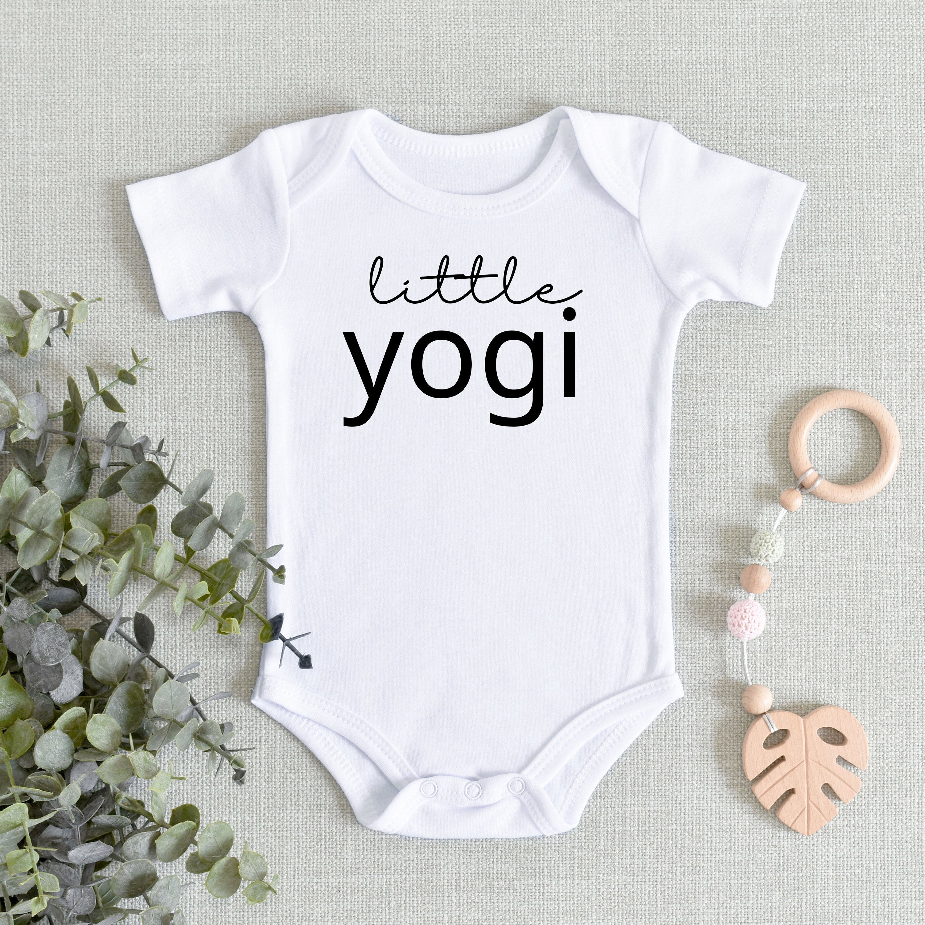 Little Yogi, Baby Yoga Shirt, Yoga Baby Clothes, Baby Shower Gift