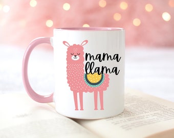 Mama Llama, Gift for Mom, Llama Mug for Mom, Mom Coffee Mug, Mom Gift, Mother's Day Gift, Gift for New Mom, Gift From Daughter