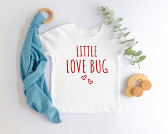 Little Love Bug, Valentines Day Baby Outfit, Toddler Valentines Day Shirt, Baby shower gift, Be Mine, Infant Shirt, Cute Baby Clothes