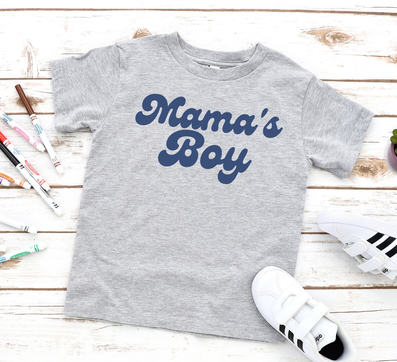 Mama's Boy Toddler Boy Shirts Retro Shirt for Boys Etsy