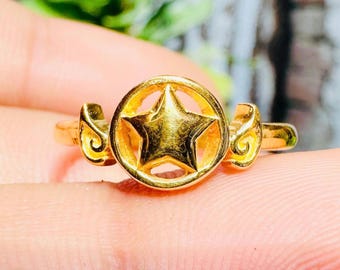 Sterling Silver Cardcaptor Sakura Ring: Clow Card Cosplay