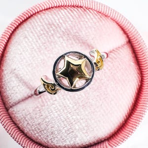 Anel de Prata, Cardcaptor Sakura Sterling Clow Card, Círculo Mágico Sakura, Varinha de Selamento Sakura, Cosplay, Varinha Sakura, Cartas Clow Sakura