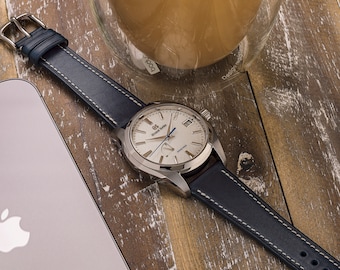 Handmade Leather Watch Strap 20mm Handmade Leather Watch - Etsy