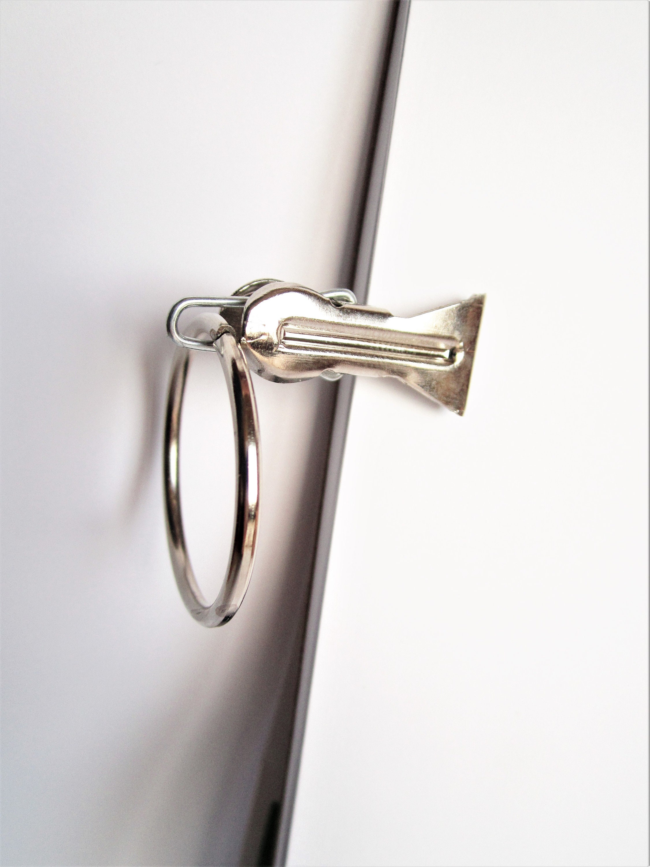 CURTAIN CLIPS Set of 10 New Small Metal nickelplated Etsy Ireland