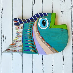 Fish Wall hanging, Wood Decor, Wall Art, Wood Wall Hanging, Wooden Wall Decoration, Wooden Fish, Gift For Fisherman