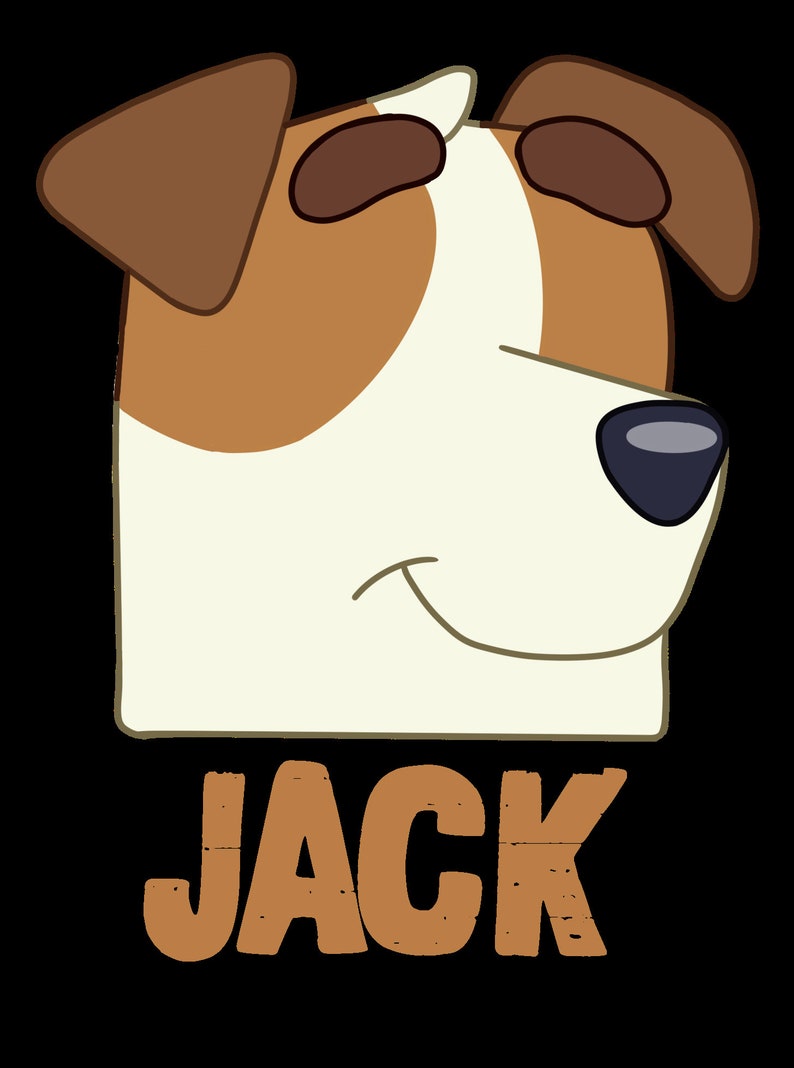 Bluey Jack Hand Drawn DIGITAL DOWNLOAD Etsy