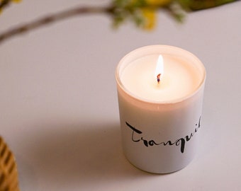 Tranquil Natural Wax Candle