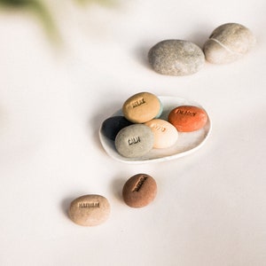 Handmade Mood Wording Soaps with Porcelain Soap Dish